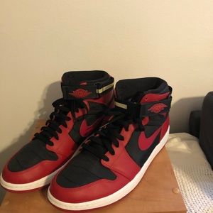 Jordan 1 high strap red gym retros